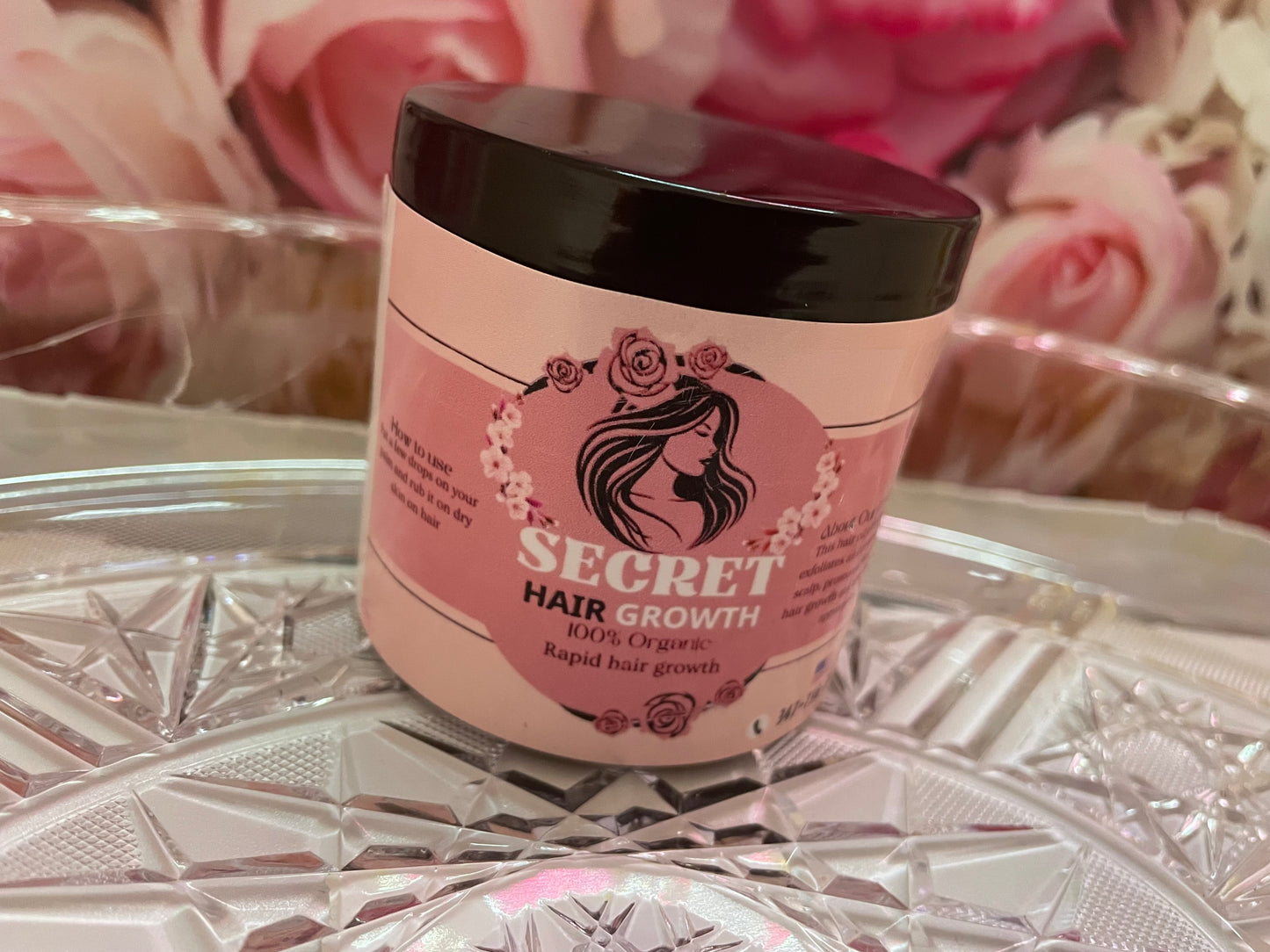 Small hair balm secret hair growth 4oz