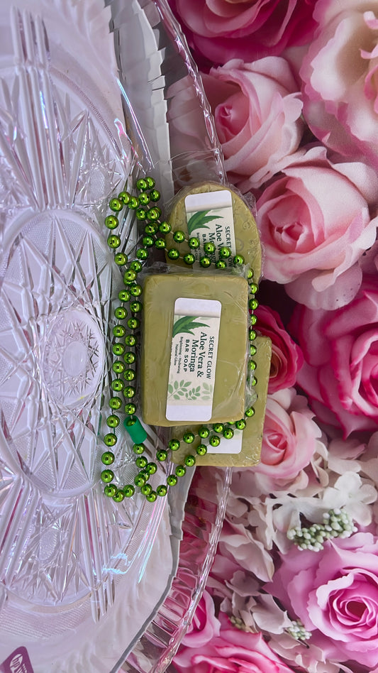Aloe Vera soap moringa green tea