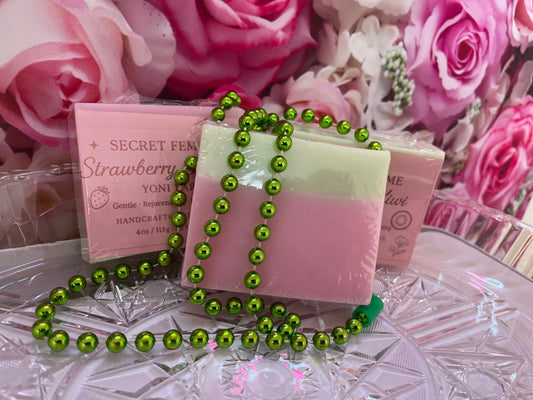 Strawberry kiwi yoni soap