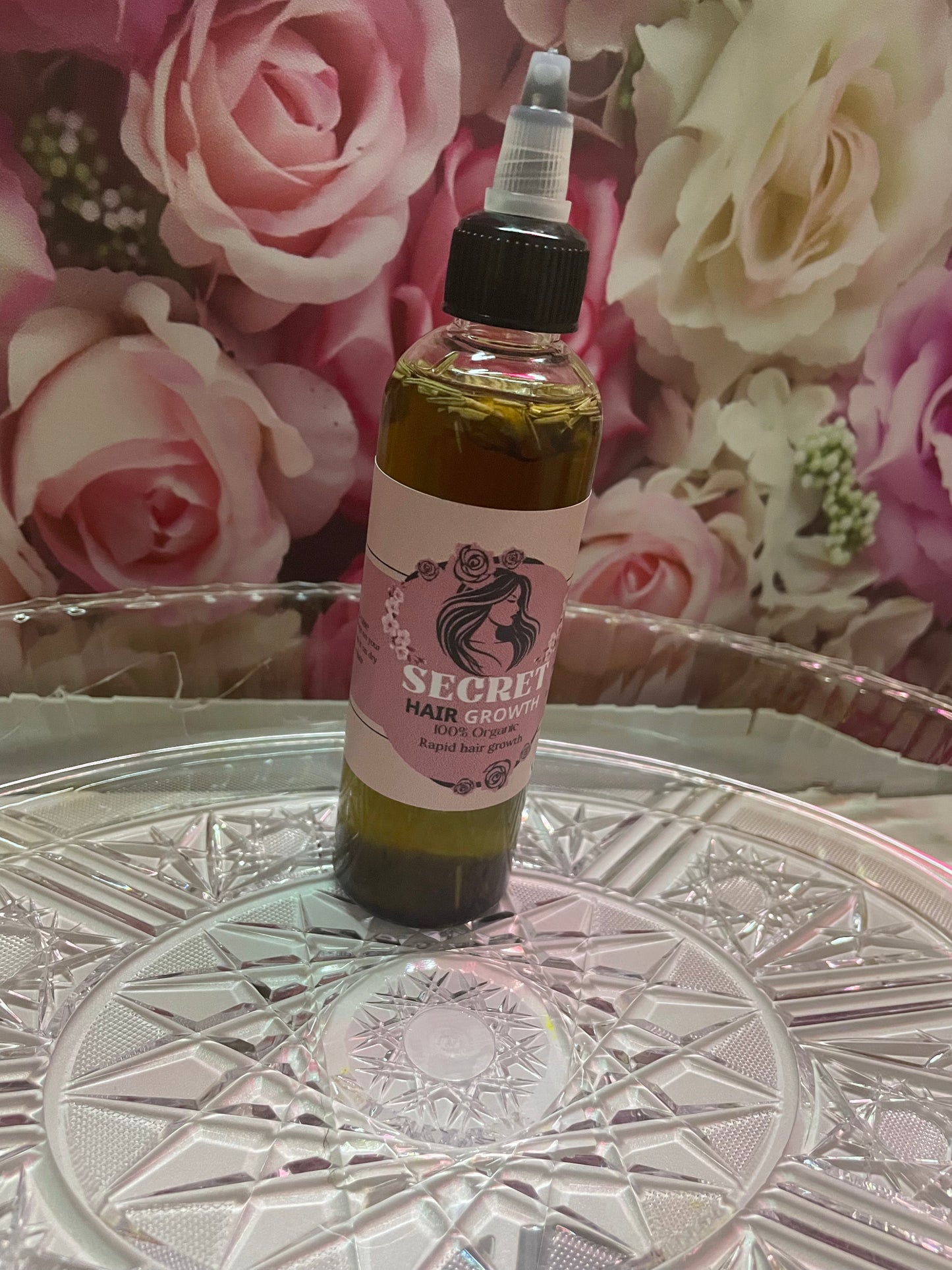 4oz bottle oil of secret hair growth