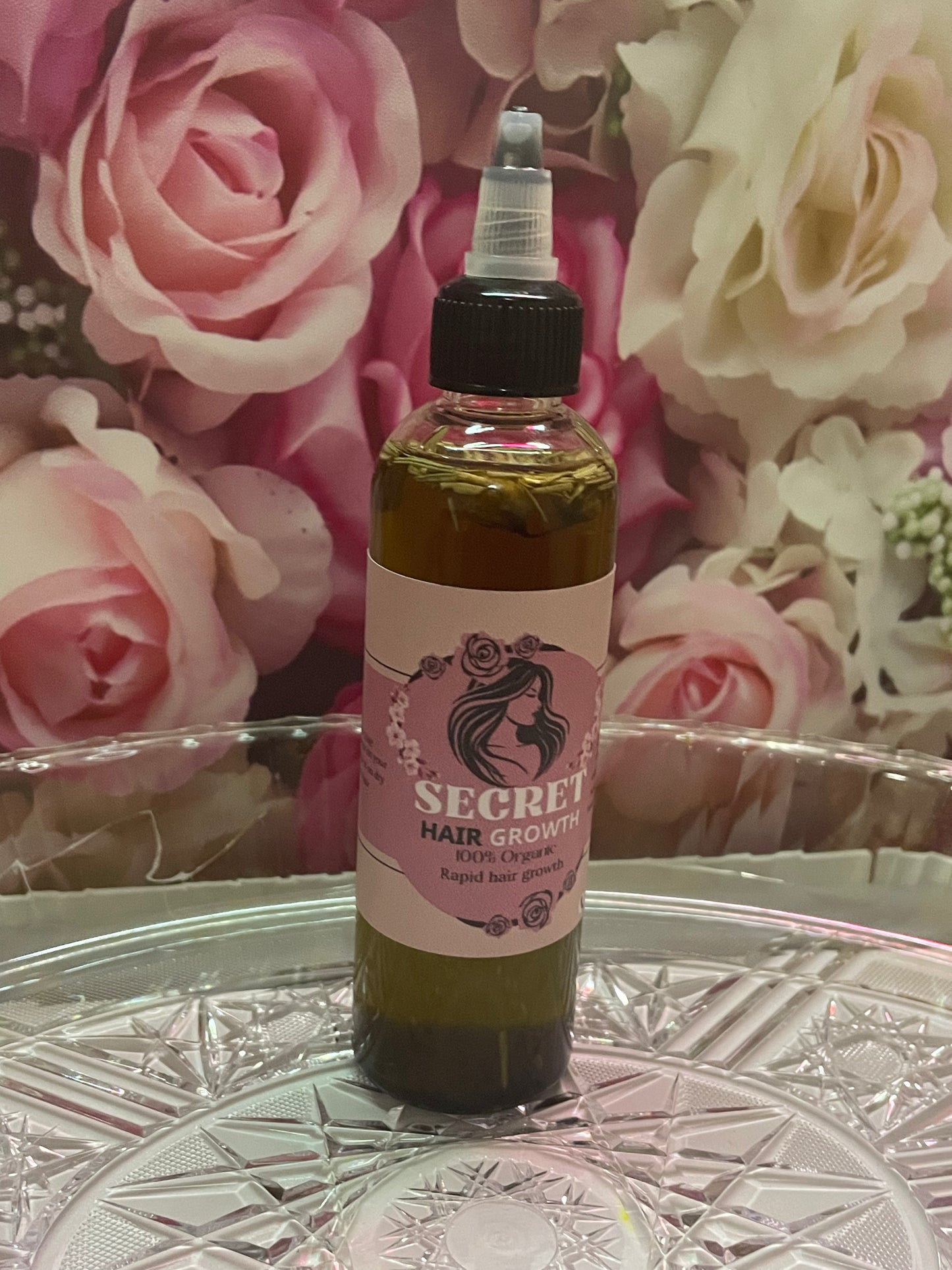 4oz bottle oil of secret hair growth